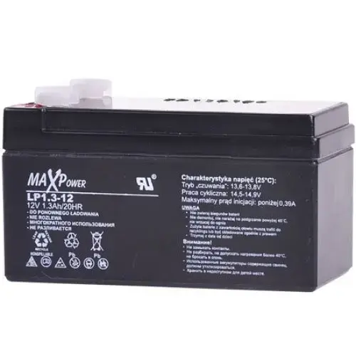 Acumulator stationar SLA 12V/1.3Ah MAXPower