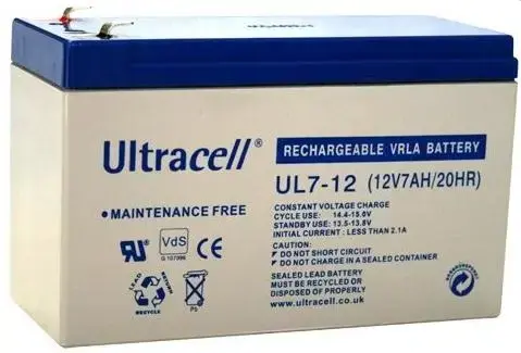 Acumulator Ultracell 12V 7Ah