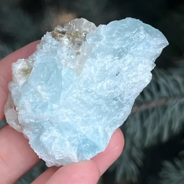 Acvamarin Pakistan piatra bruta model pk17