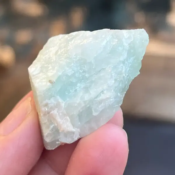 Acvamarin Pakistan piatra bruta model pk2