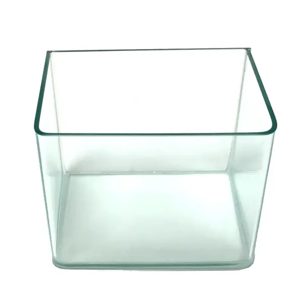 Acvariu curbat din sticla Chicos 30x19x21 cm
