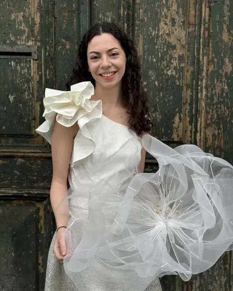 Ada Rose Top Alb - 34 EU