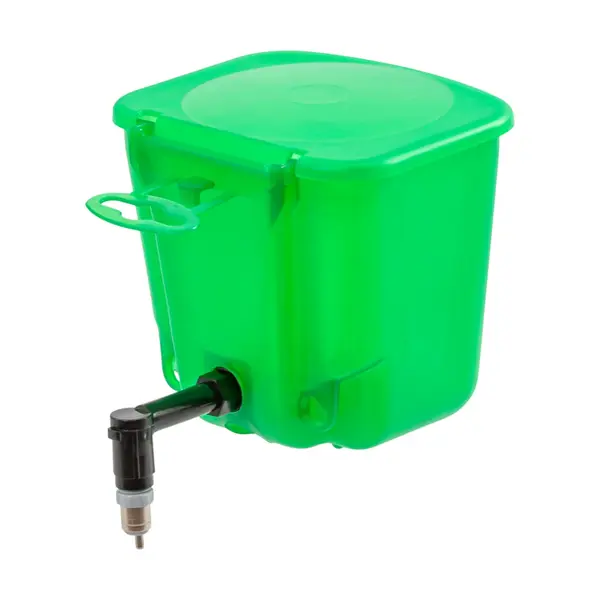 Adapatoare Iepuri 500 ml cu Alimentare de Sus si Fixare cu Arcuri, Verde