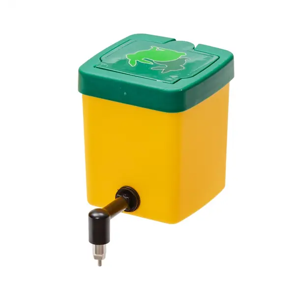 Adapatoare Iepuri si Rozatoare 0.5 L cu Fixare pe Plasa, Verde - Galben