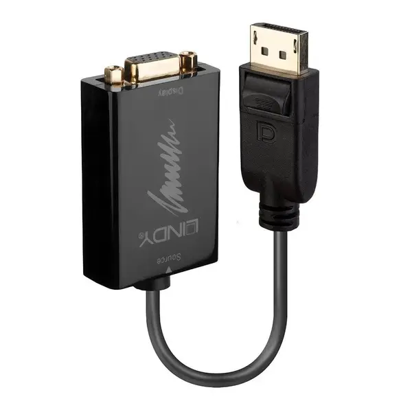 Adaptor Activ Lindy DisplayPort to VGA Adaptor Activ Lindy DisplayPort to VGA