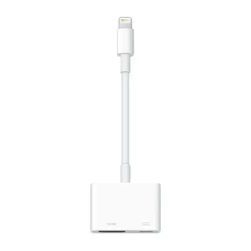 Adaptor Apple MW2P3ZM/A, Lightning la HDMI, Digital AV (Alb)