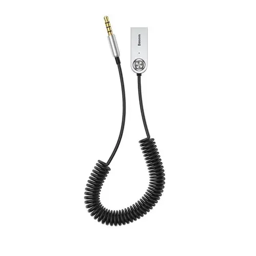 Adaptor Audio Baseus Bluetooth Jack 3.5mm, alimentare prin USB, Negru