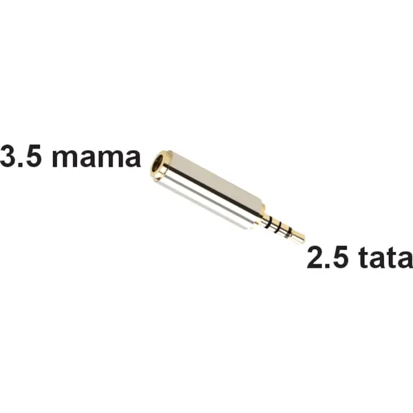 Adaptor Audio Jack De La 3.5 La 2.5 Vision Touch
