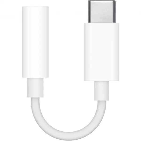 Adaptor Audio USB-C - 3.5mm Apple, Alb MU7E2AM/A