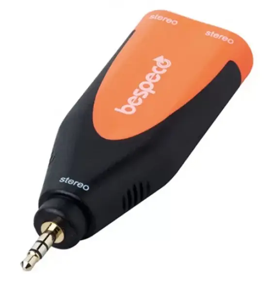 Adaptor Bespeco - SLAD170, 3,5 mm - 6,3 mm, negru