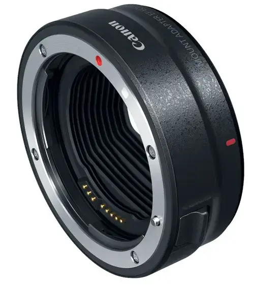 Adaptor Canon EF-EOS R, montura obiectiv RF (Negru)