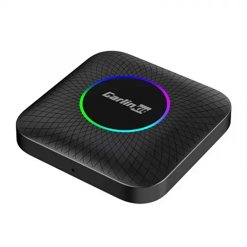 Adaptor Carplay / Android Auto Wireless Carlinkit TBox Ambient pentru Apple iPhone / Android Series, 8GB RAM / 128GB