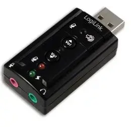 Adaptor de sunet LogiLink 7.1 Virtual UA0078 (Negru)