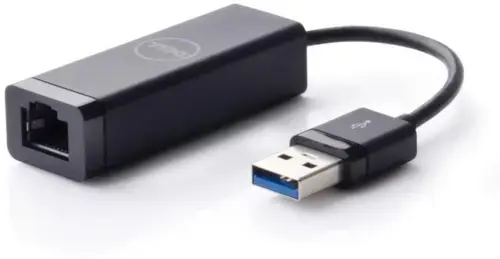 Adaptor Dell 470-ABBT USB 3.0 - RJ-45 (Negru)