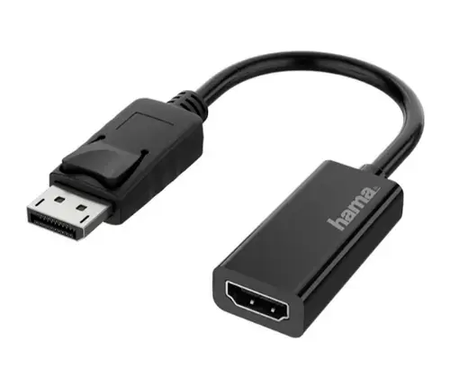 Adaptor DisplayPort - HDMI Hama 200335, Ultra-HD 4K (Negru)