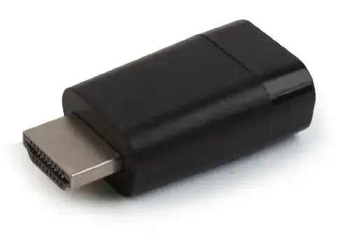 Adaptor Gembird 1x HDMI Male - 1x VGA Female, Negru