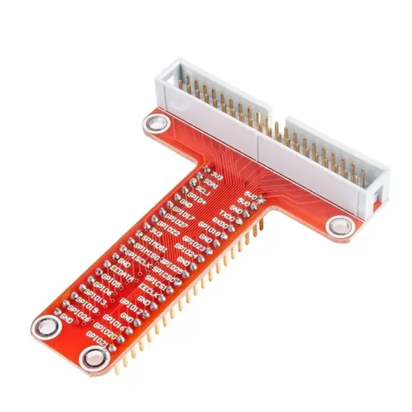Adaptor GPIO T Cobbler Plus 40 pini pentru Raspberry Pi B+