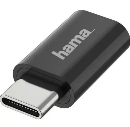 Adaptor Hama 200310, USB-C - MicroUSB