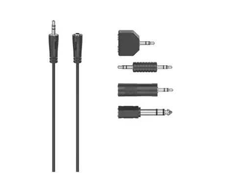 Adaptor Hama 205122, Jack 3.5mm/6.3mm 2.5m (Negru)