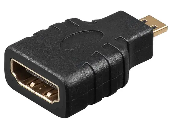 Adaptor HDMI soclu,micro mufă HDMI Culoare: neagră