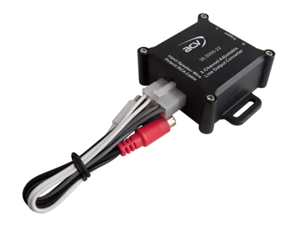 Adaptor High-Low ACV 30.5000-22, 2 Canale Remote, 150W RMS