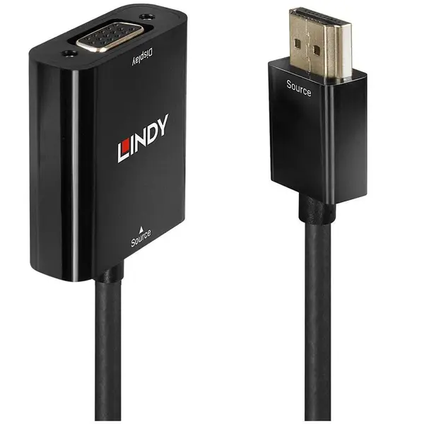 Adaptor Lindy HDMI 1.3 to VGA Converter Adaptor Lindy HDMI 1.3 to VGA Converter