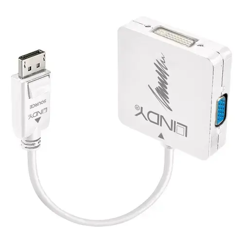 Adaptor Lindy LY-41028, DP 1.2 - HDMI, DVI, VGA