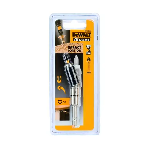 Adaptor magnetic de impact cu cap pivotant si bit DeWALT DT7505-QZ