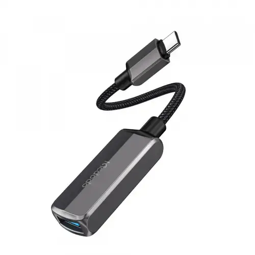Adaptor McDodo CA-2830, USB-C - USB-A / USB-C (Gri)