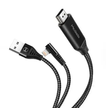 Adaptor Mcdodo CA-6400, Lightning - HDMI, 2m (Negru)