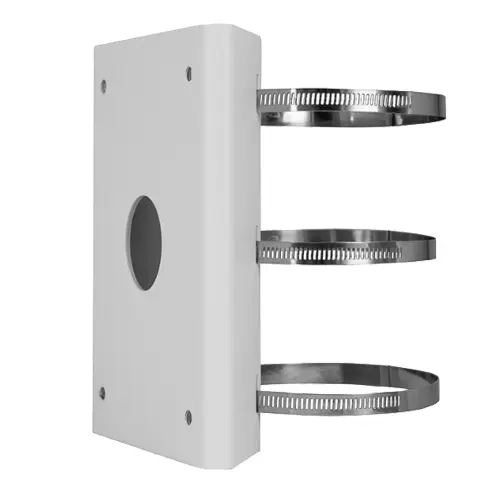 Adaptor montaj stâlp pentru suport cameră PTZ, max. 20 kg, tablă oțel galvanizat, UNV TR-UP08-A-IN