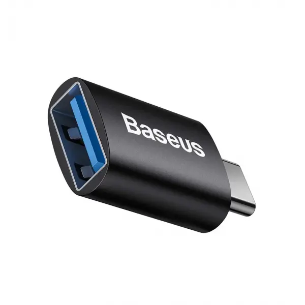 Adaptor OTG USB-C - USB-A Baseus Ingenuity, Negru