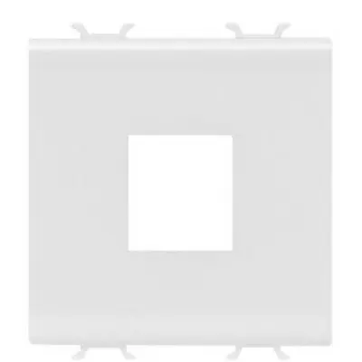 Adaptor pentru carcase conectori de date tip AMP/KEYSTONE JACK - 2 module Gewiss GW10433