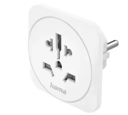 Adaptor priza Hama 223455, Tip E/F, 3-Pin