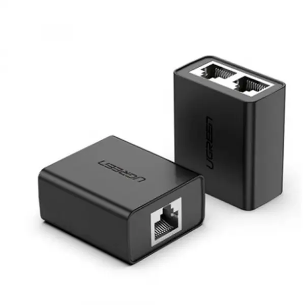 Adaptor Retea UGREEN CM210, RJ45 - 2 x RJ45, Negru