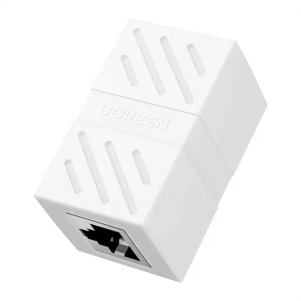 Adaptor Retea UGREEN NW114, RJ45 - RJ45, Alb