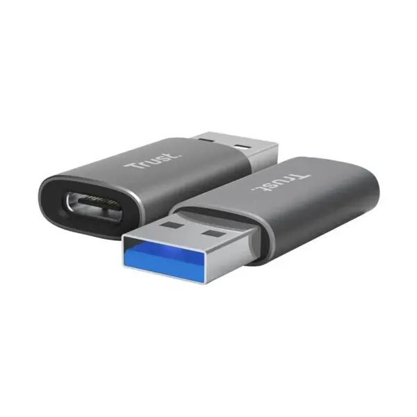 Adaptor Trust Calyx USB-A-USB-C, Gri