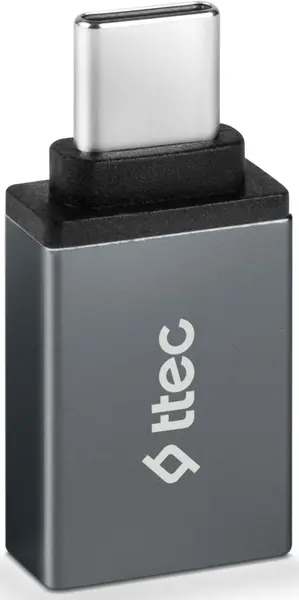 Adaptor ttec - OTG Converter, USB-C/USB-A, negru