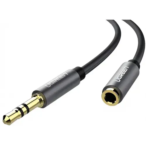 Adaptor UGREEN AV118, Audio 3.5mm - 3.5mm , 0.5m (Negru)