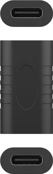 Adaptor USB 3.1 tip C M-M negru, Goobay 45401