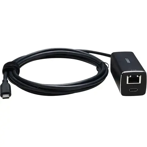 Adaptor USB-C la Ethernet Obsbot, cablu 2m, Compatibil Tail Air, 10/100 Mbps (Negru)