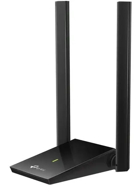 Adaptor USB Wireless TP-Link Archer T4U Plus, AC1300 cu doua antene High-Gain Wireless Dual-Band (Negru)