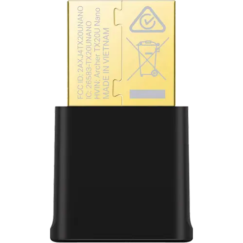 Adaptor USB wireless TP-LINK Archer TX20U Nano AX1800 Nano Wi-Fi 6 - TP-LINK ArcherTX20UNano