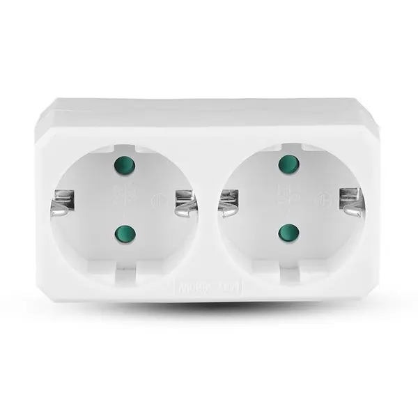 Adaptor V-tac, 2 prize 2X16A max 2300W, SKU-8783