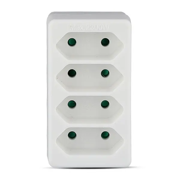 Adaptor V-TAC, 4 prize, 4 x 2.5A, max. 2300W, SKU-8803