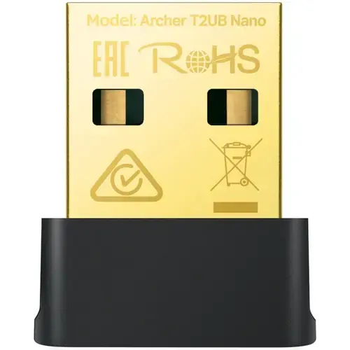 Adaptor Wi-Fi Bluetooth TP-Link Archer T2UB Nano, nano USB, AC600, Wi-Fi Dual-Band, Bluetooth 4.2