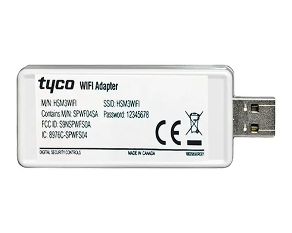 Adaptor Wi-Fi PRO-HSM3WIFI, programare centrala DSC, 2.4 GHz