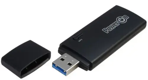 Adaptor wireless PowerOn DMG-20, Dual-Band (Negru)
