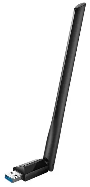 Adaptor wireless TP-Link Archer T3U Plus, Dual-Band, Wireless, AC1300 (Negru)