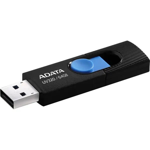 Adata Adata Flash Drive UV320, 64 GB, USB 3.0, black and blue